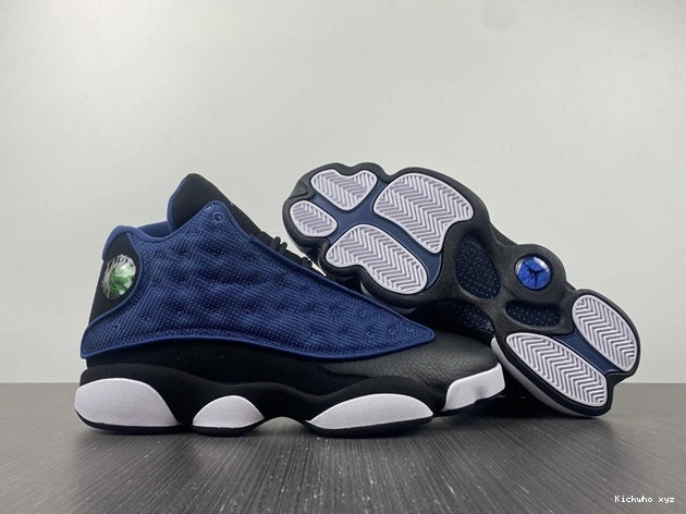 Bold 13 Jordan Retro Blue Brave DJ5982- 4169 1013